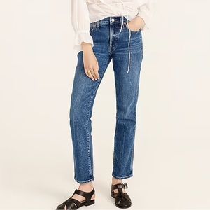J. Crew 9" Mid-rise Vintage Slim-Straight Jean